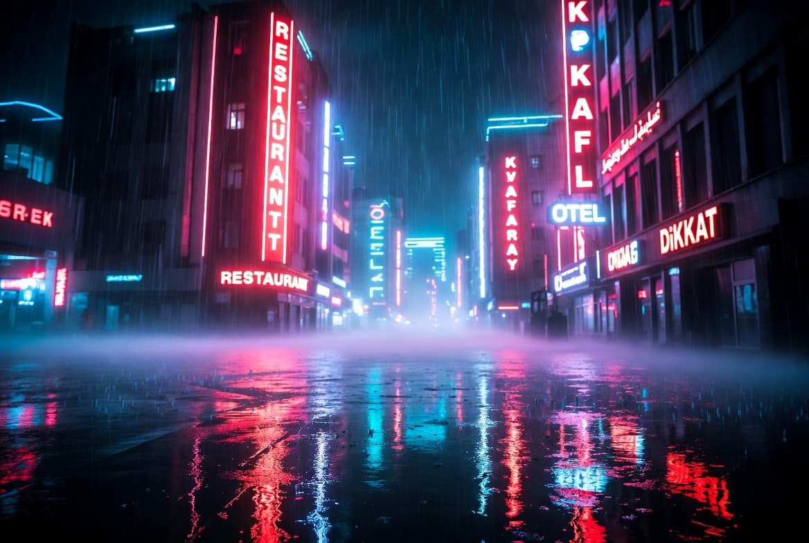 Cyberpunk Şehir